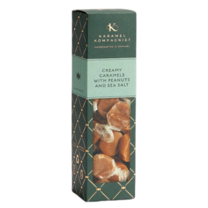  KARAMEL KOMPAGNIET - FL�DEKARAMELLER MED PEANUTS & SYDESALT