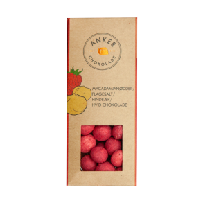 ANKERS DRAGEE - MACADAMIAN�DDER / SALT / HINDB�R / HVID CHOKOLADE