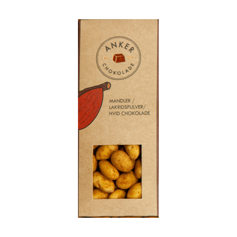 ANKERS DRAGEE - MANDLER / LAKRIDS / HVID CHOKOLADE