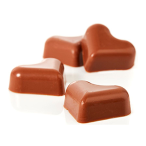 FL�DE CHOKOLADE HJERTER 100 GR. - FRELLSEN CHOKOLADE