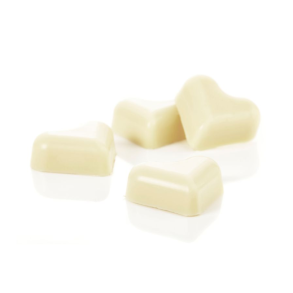 HVIDE CHOKOLADE HJERTER 100 GR. - FRELLSEN CHOKOLADE