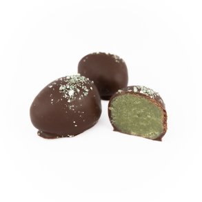 4 STK. PISTACIE MARCIPAN P�SKE�G - KARDINAL CHOKOLADE