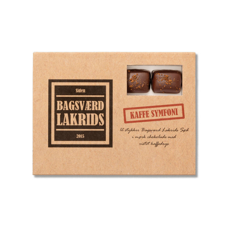 BAGSV�RD LAKRIDS - KAFFE SYMFONI 12 stk.