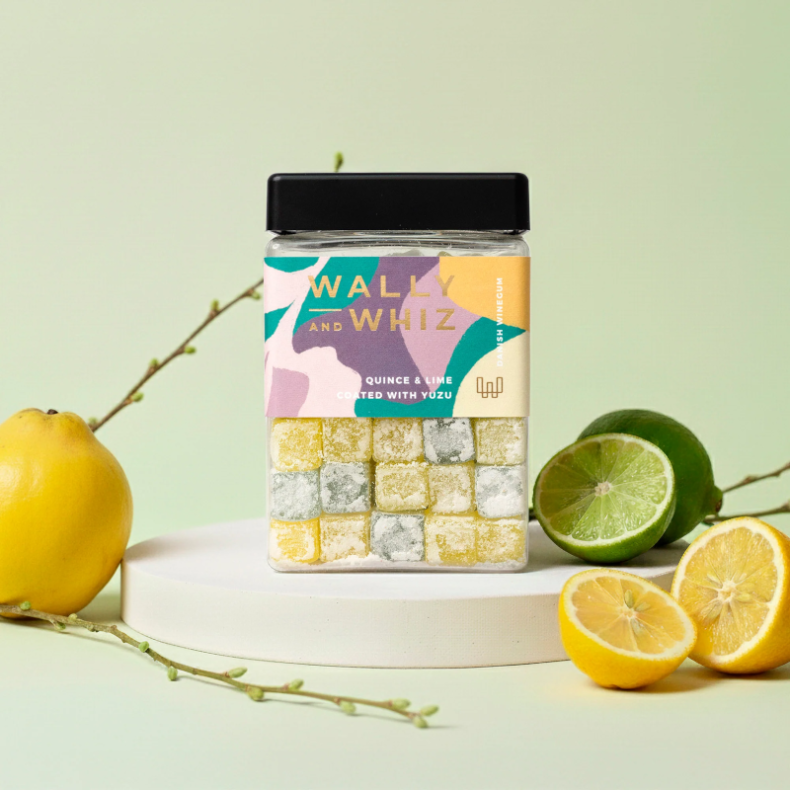 WALLY &amp; WHIZ - KV�DE &amp; LIME MED YUZU, 240 G.