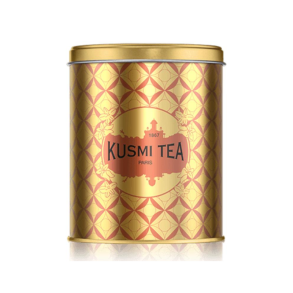 KUSMI TEA OPBEVARINGSD�SE 300g - GULD MED R�DT LOGO