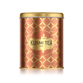 KUSMI TEA OPBEVARINGSD�SE 300g - R�D MED GULD LOGO