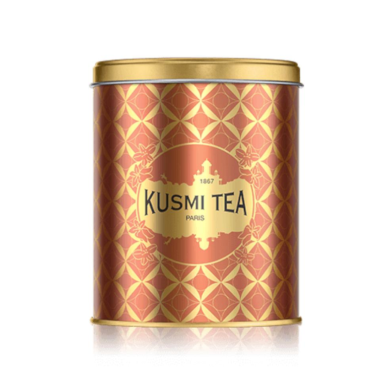 KUSMI TEA OPBEVARINGSD�SE 300g - R�D MED GULD LOGO