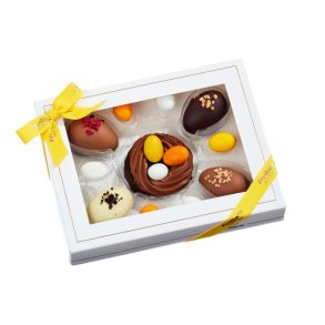 FRELLSEN CHOKOLADE - GAVE�SKE MED 4 P�SKE�G & FULGEREDE