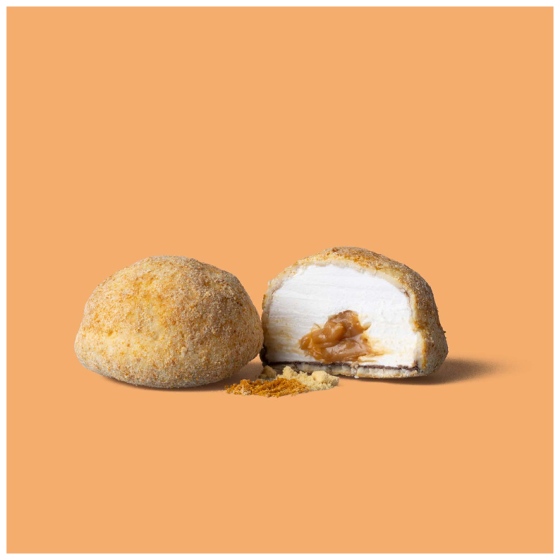 CARAMEL FILLED MALLOWS - WHITE CHOC &amp; PASSION FRUIT