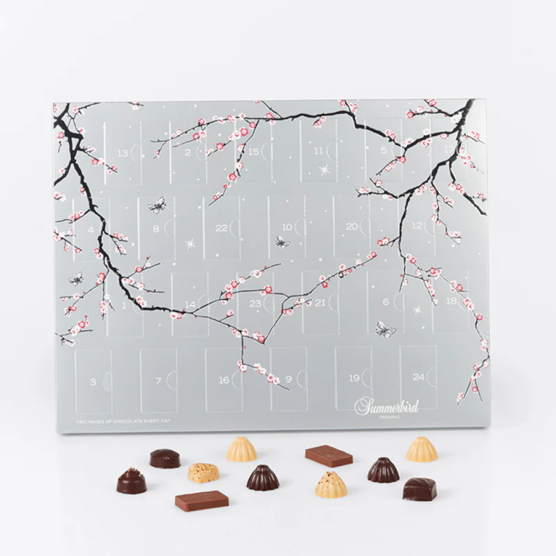 SUMMERBIRD - DOUBLE KOLOGISK JULEKALENDER TIL 2 PERSONER 
