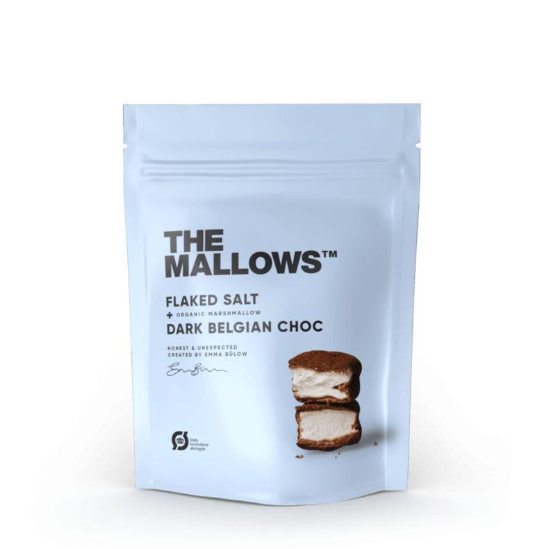 THE MALLOWS - FLAKED SALT AND BELGISK CHOCOLATE 90 G.