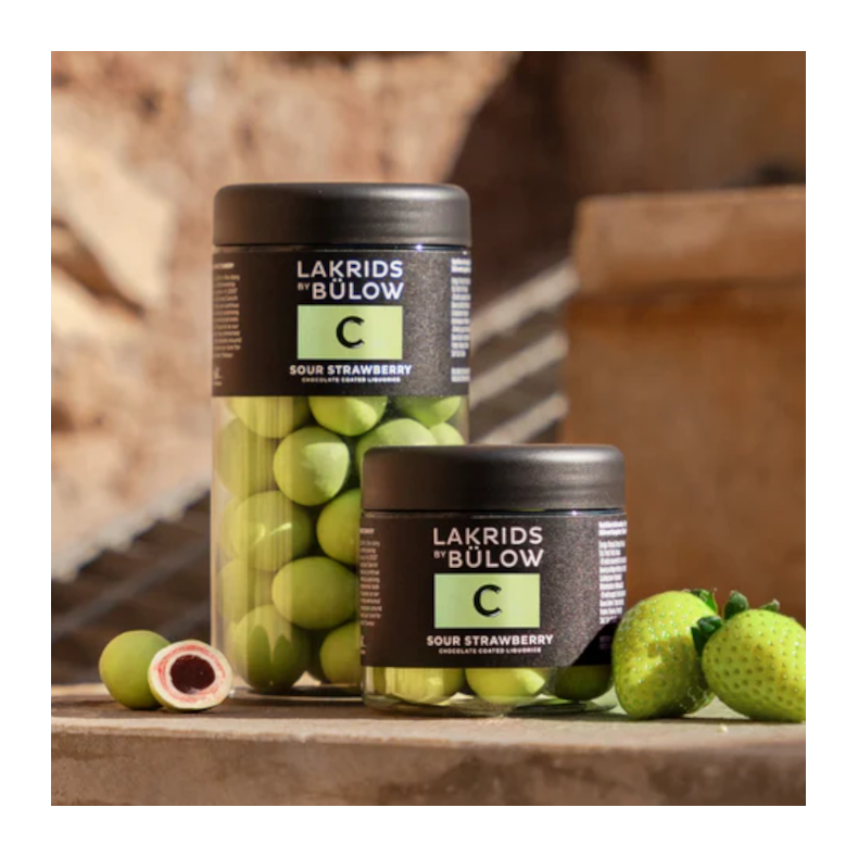 C - SOUR STRAWBERRY - 270 gr - LAKRIDS BY BLOW