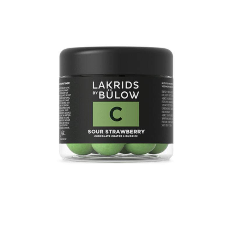C - SOUR STRAWBERRY- 115 gr. - LAKRIDS BY BLOW
