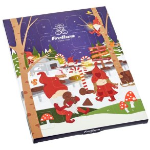 FRELLSEN - JULEKALENDER MRK CHOKOLADE