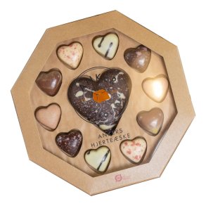 ANKER CHOKOLADE - HJERTESKE